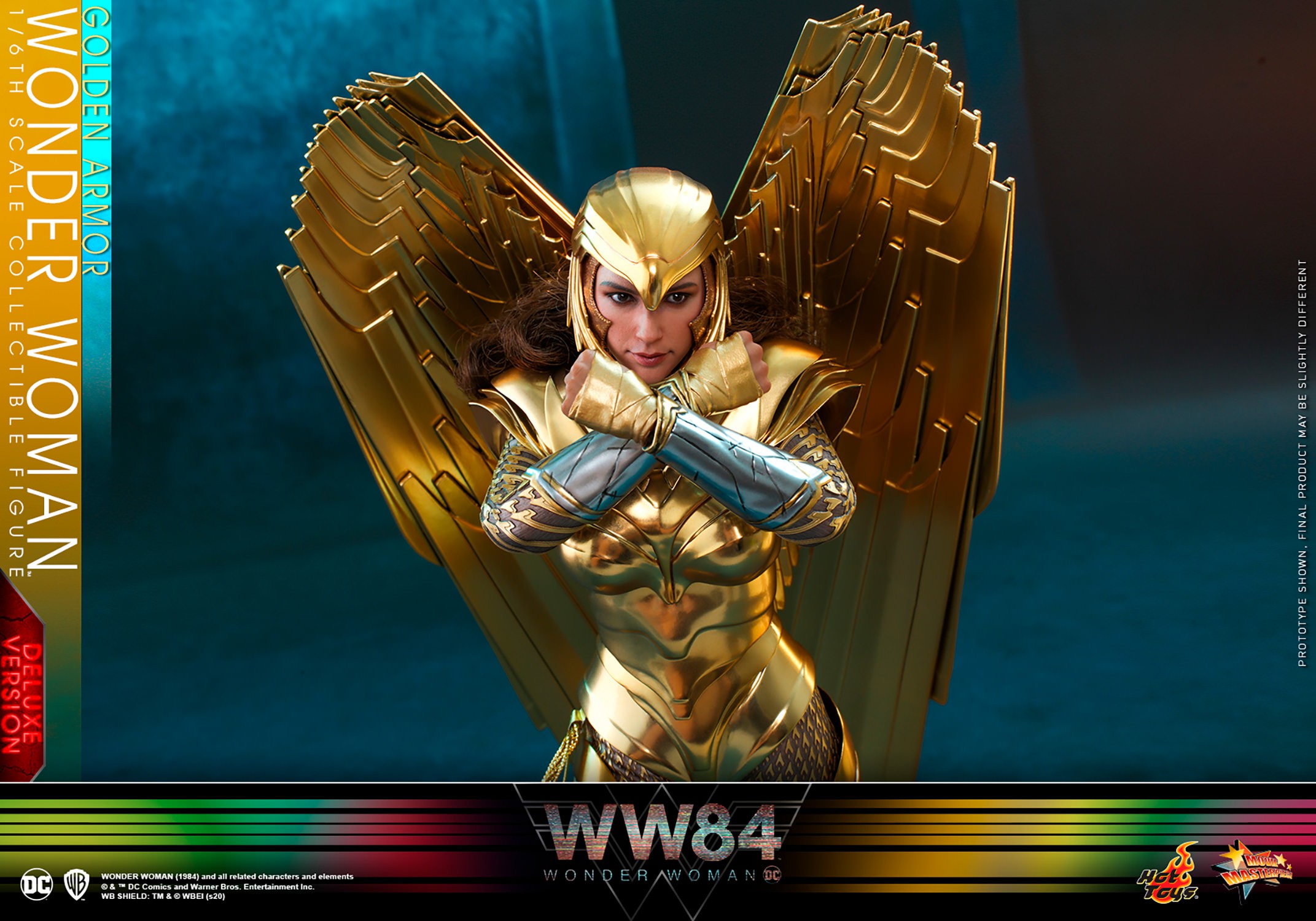 Golden Armor Wonder Woman (Deluxe) (Prototype Shown) View 5