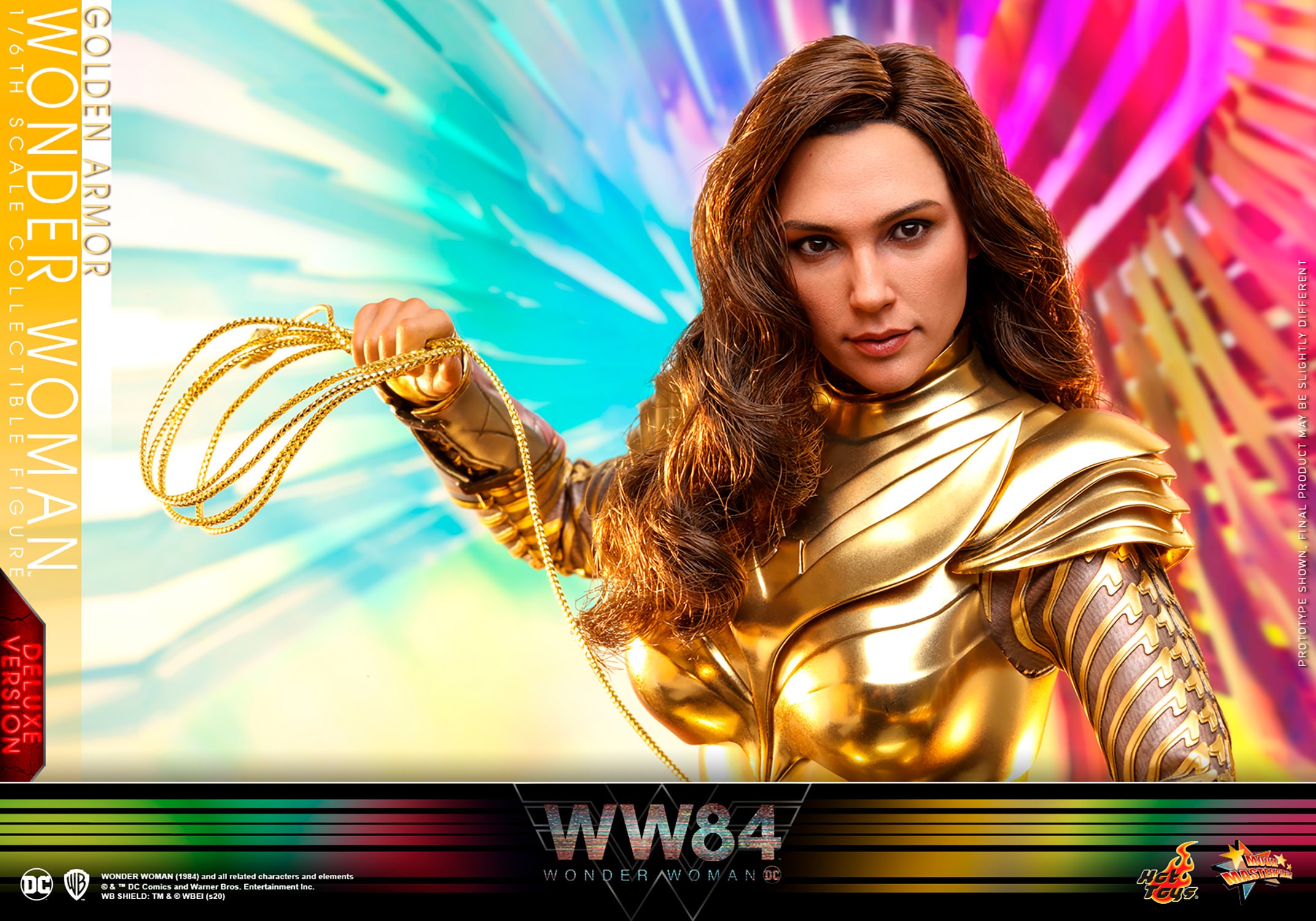 Golden Armor Wonder Woman (Deluxe) (Prototype Shown) View 7