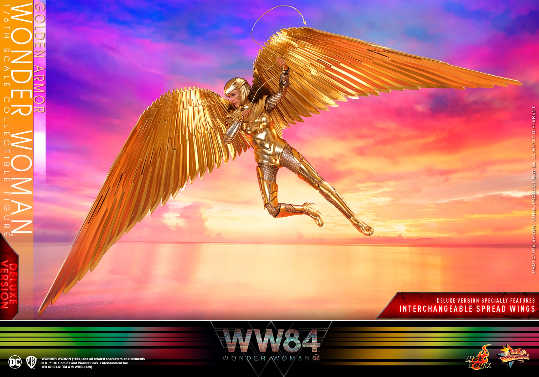 Golden Armor Wonder Woman (Deluxe) (Prototype Shown) View 8