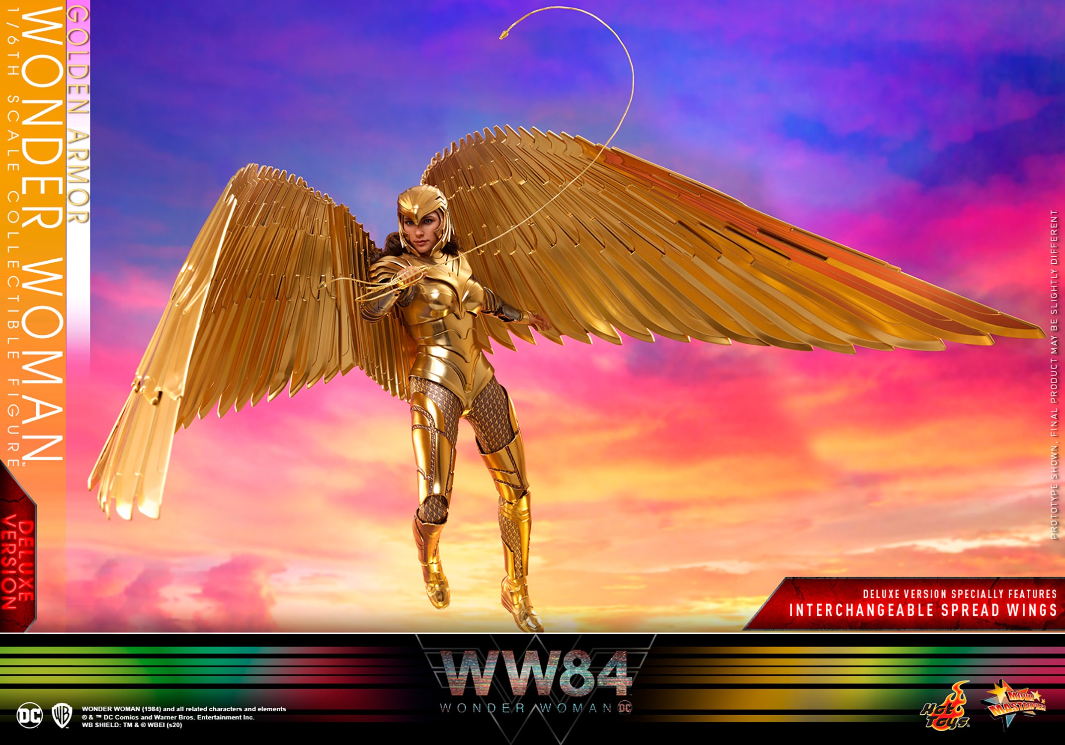 Golden Armor Wonder Woman (Deluxe) (Prototype Shown) View 9