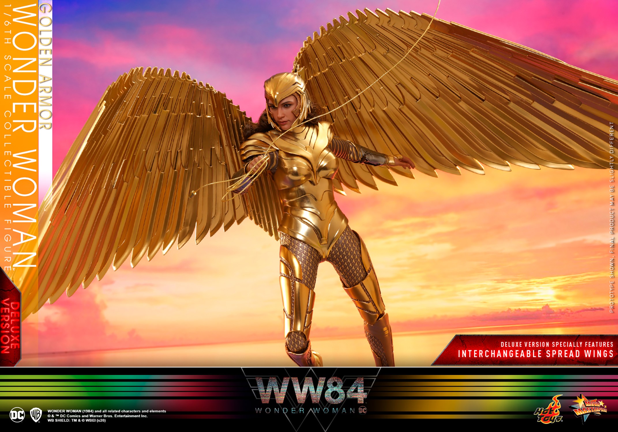 Golden Armor Wonder Woman (Deluxe) (Prototype Shown) View 10