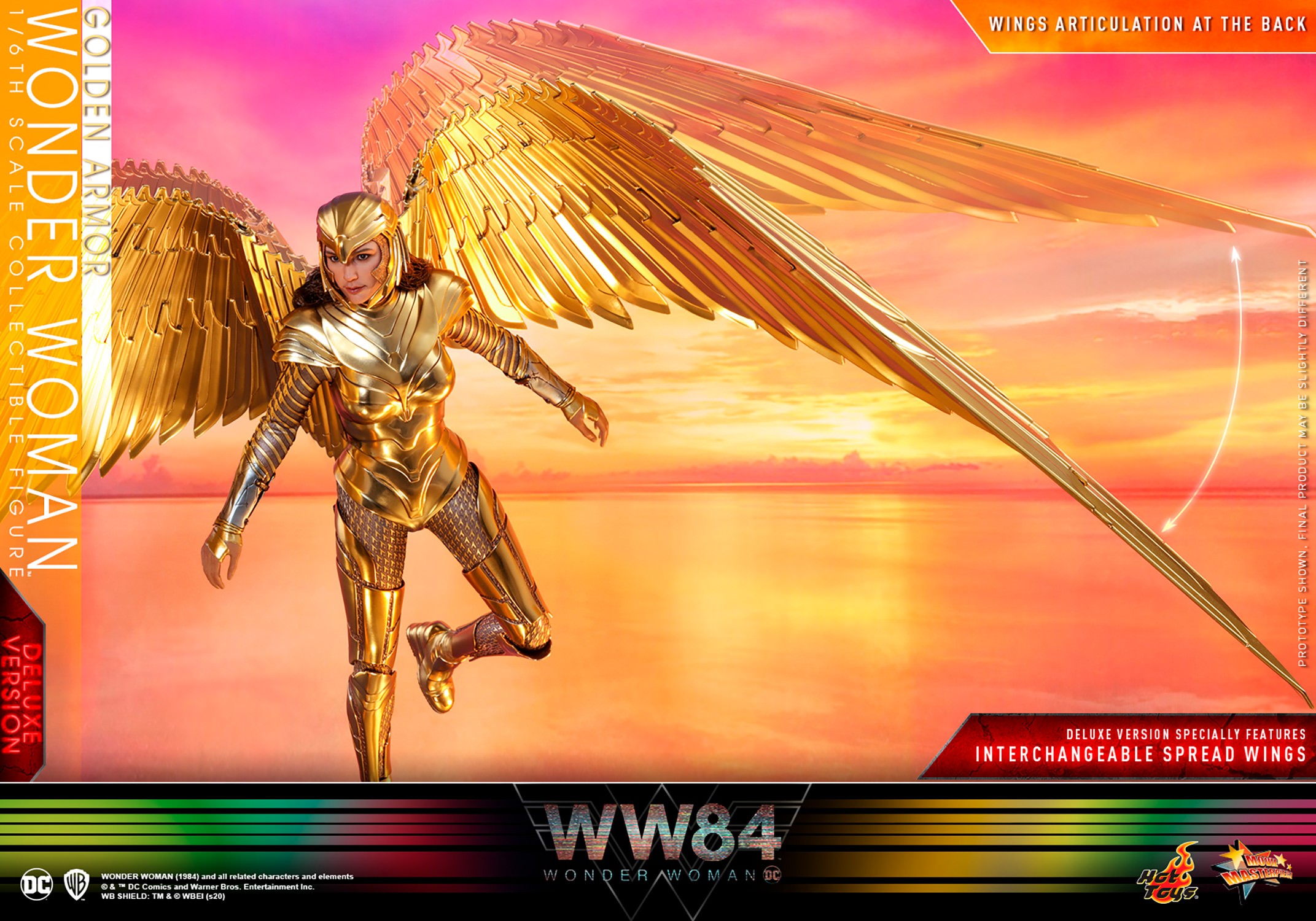 Golden Armor Wonder Woman (Deluxe) (Prototype Shown) View 11