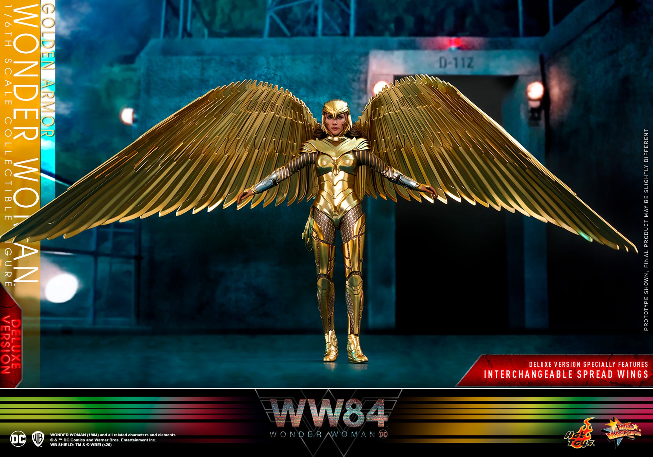 Golden Armor Wonder Woman (Deluxe) (Prototype Shown) View 12