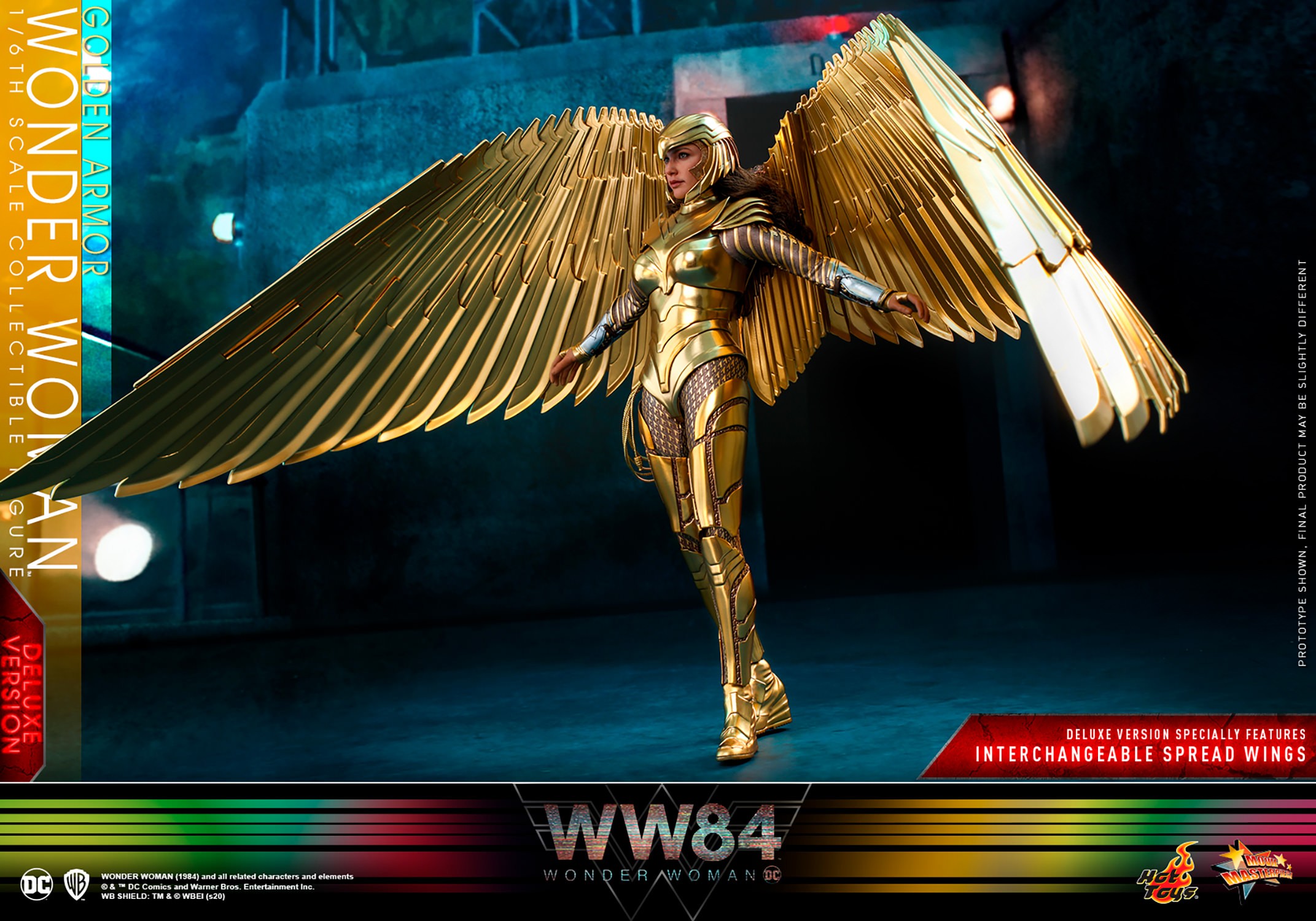 Golden Armor Wonder Woman (Deluxe) (Prototype Shown) View 13