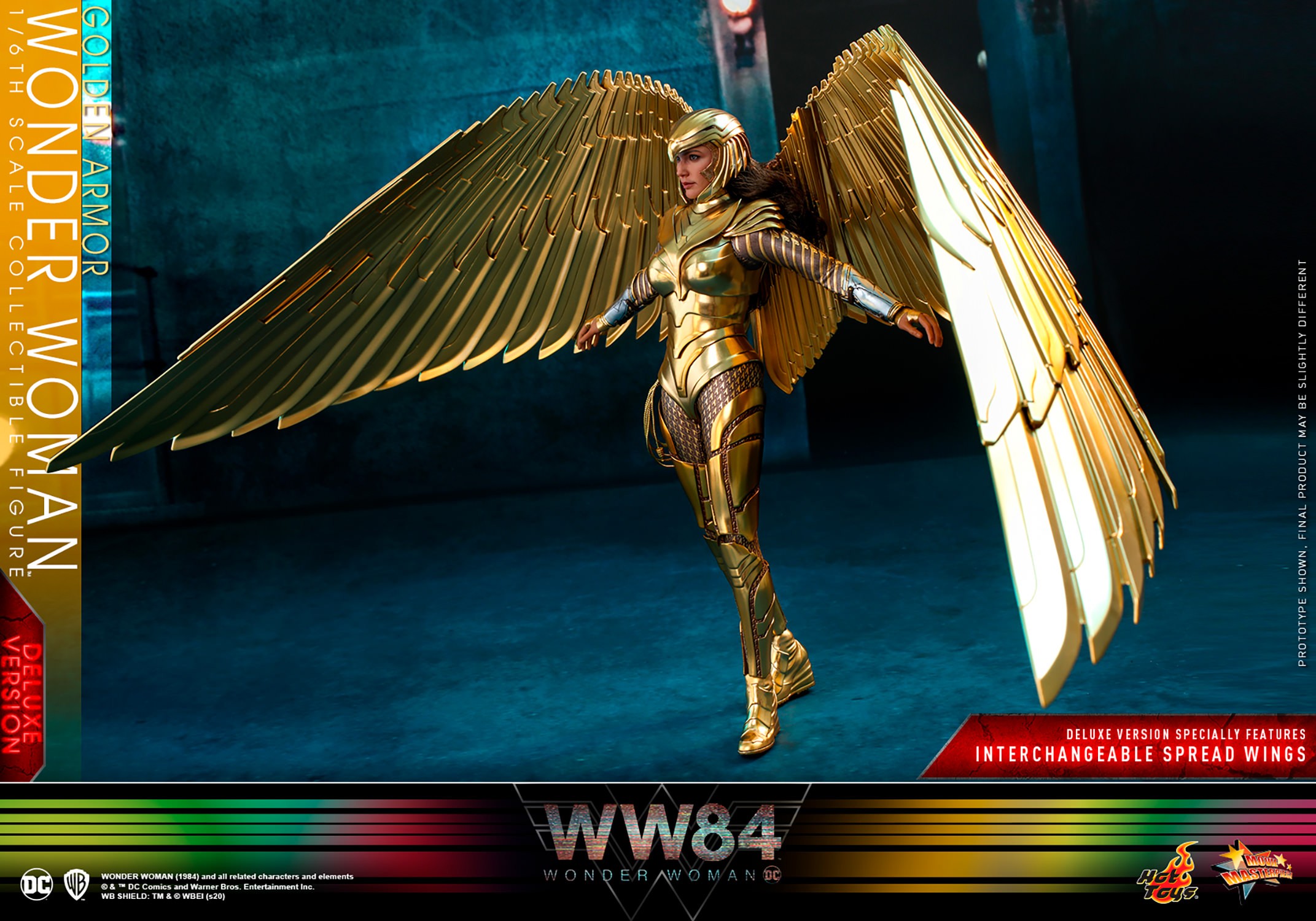 Golden Armor Wonder Woman (Deluxe) (Prototype Shown) View 14
