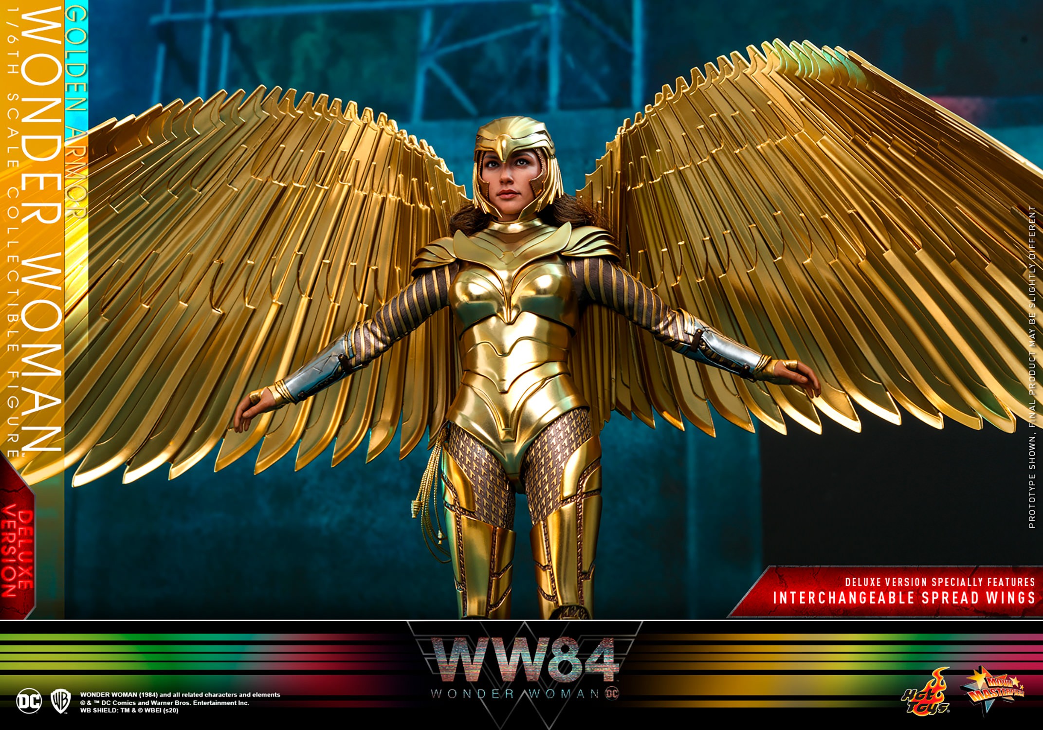 Golden Armor Wonder Woman (Deluxe) (Prototype Shown) View 16