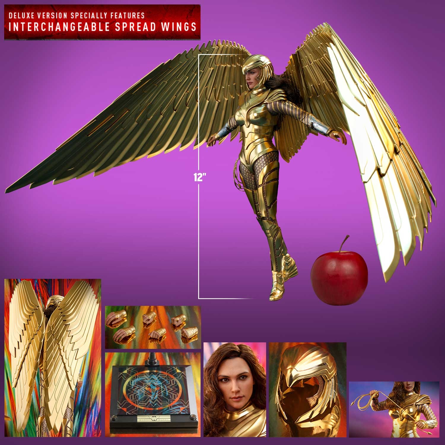 Golden Armor Wonder Woman (Deluxe) (Prototype Shown) View 2