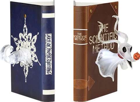 Light-Up Zero Bookends
