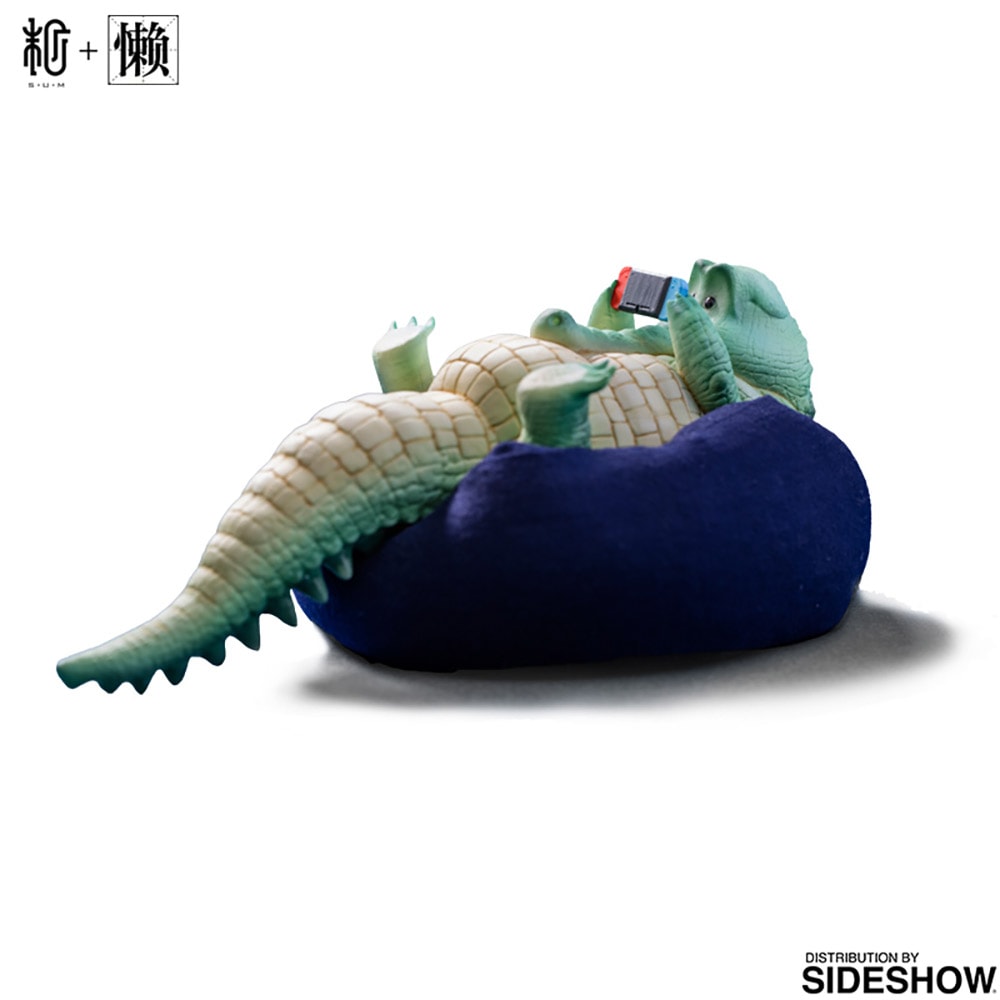 Lazy Family Crocodile Figurine  (Prototype Shown) View 3