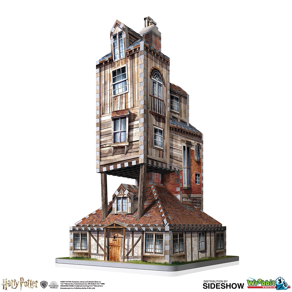 The Burrow - Weasley Family Home 3D Puzzle- Prototype Shown