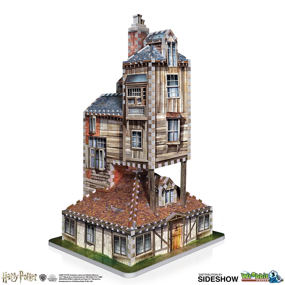 The Burrow - Weasley Family Home 3D Puzzle- Prototype Shown