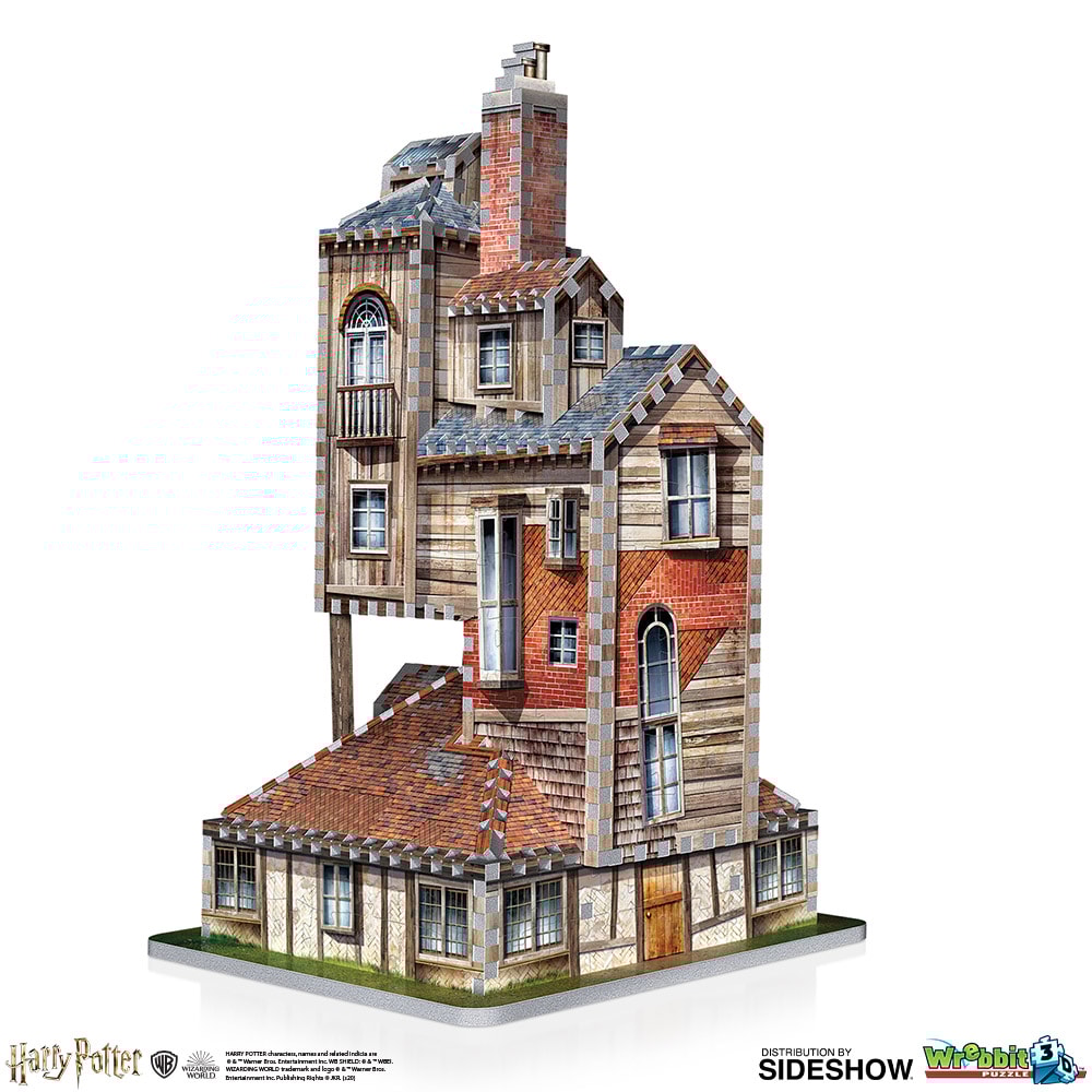 The Burrow - Weasley Family Home 3D Puzzle- Prototype Shown