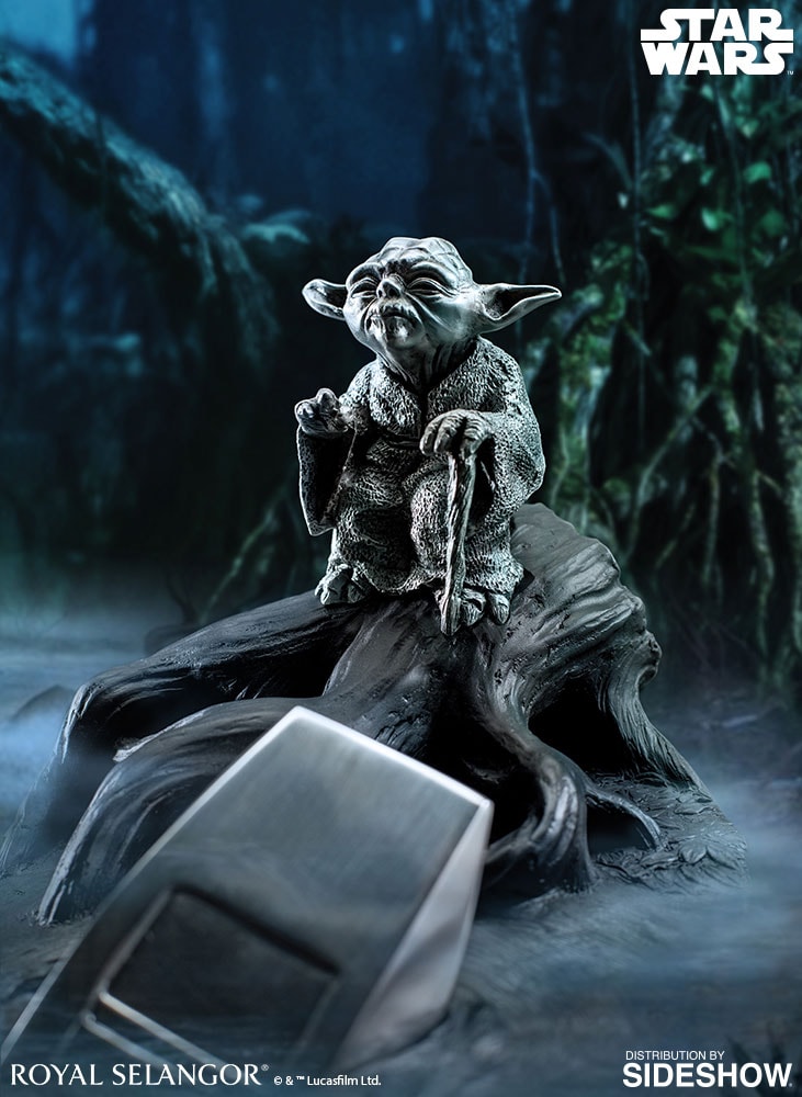  Selangor Star Wars Yoda フィギュア Yoda Jedi Master (Limited Edition) Figurine by Royal Selangor