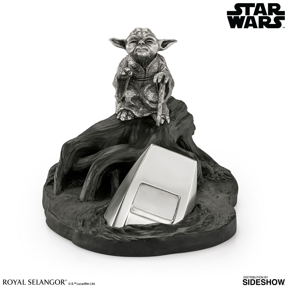  Selangor Star Wars Yoda フィギュア Yoda Jedi Master (Limited Edition) Figurine by Royal Selangor
