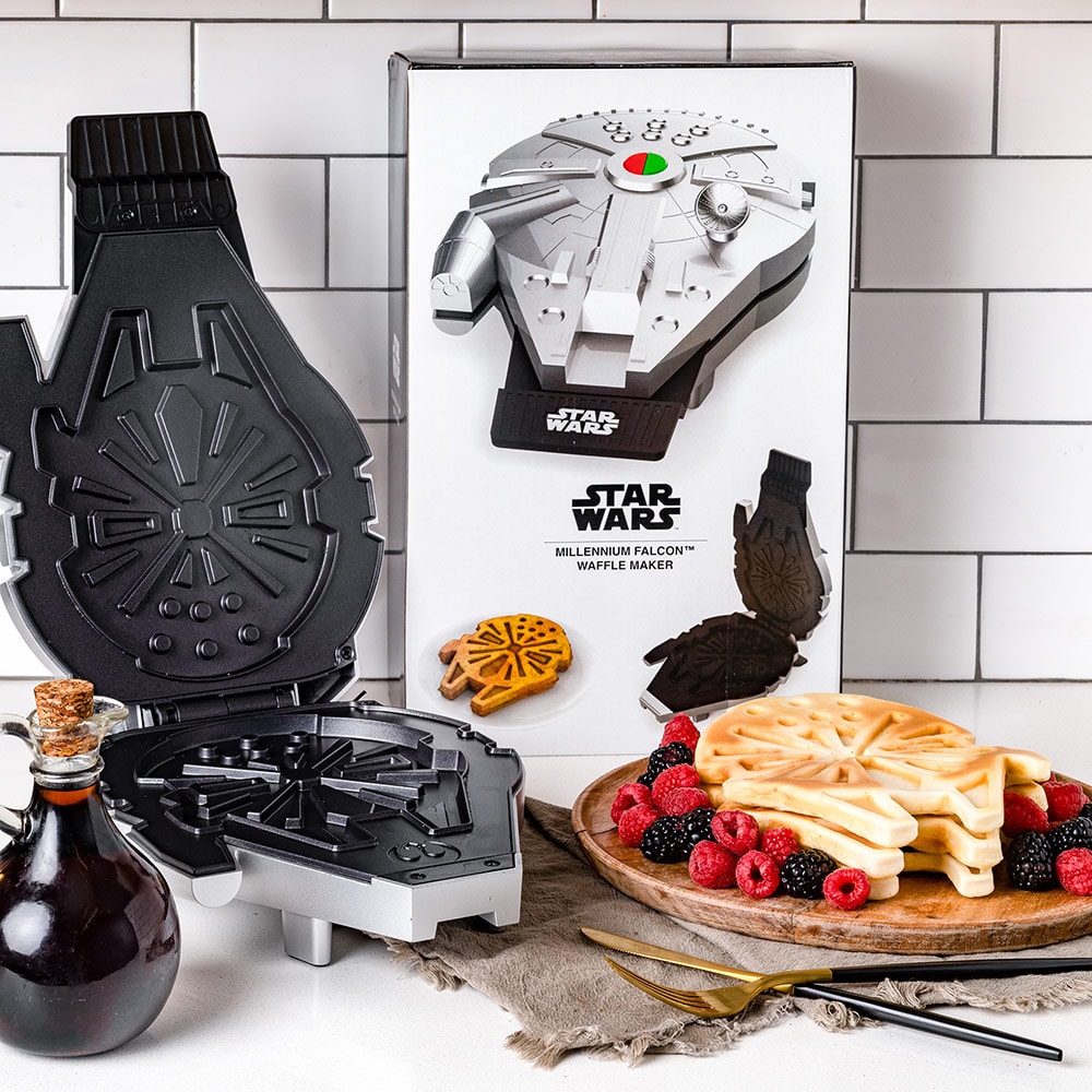 Star Wars Deluxe Millennium Falcon Waffle Maker Kitchenware  (Prototype Shown) View 3