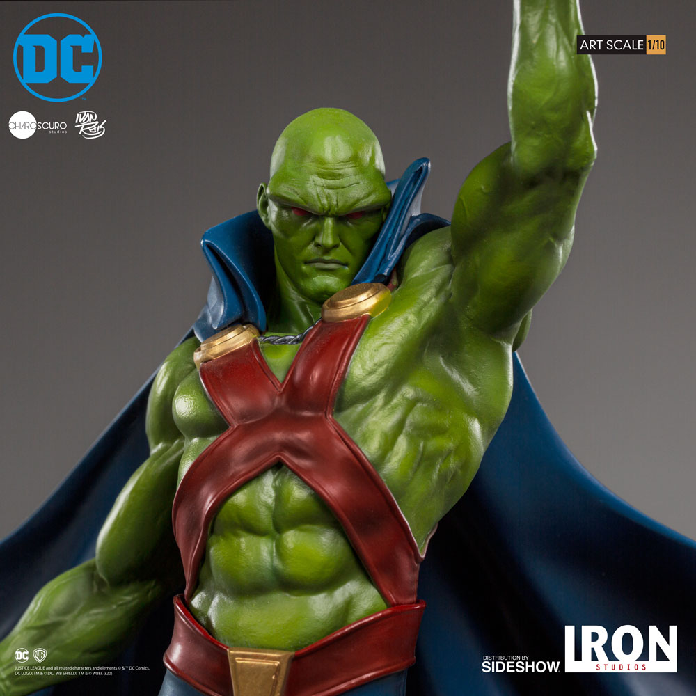 DC Comics Martian Manhunter 1:10 Scale Statue  (Prototype Shown) View 5