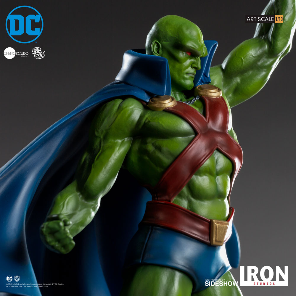 DC Comics Martian Manhunter 1:10 Scale Statue  (Prototype Shown) View 6