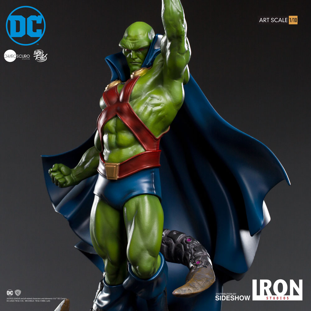 Martian Manhunter Statue by Ivan Reis from Iron Studios | Sideshow