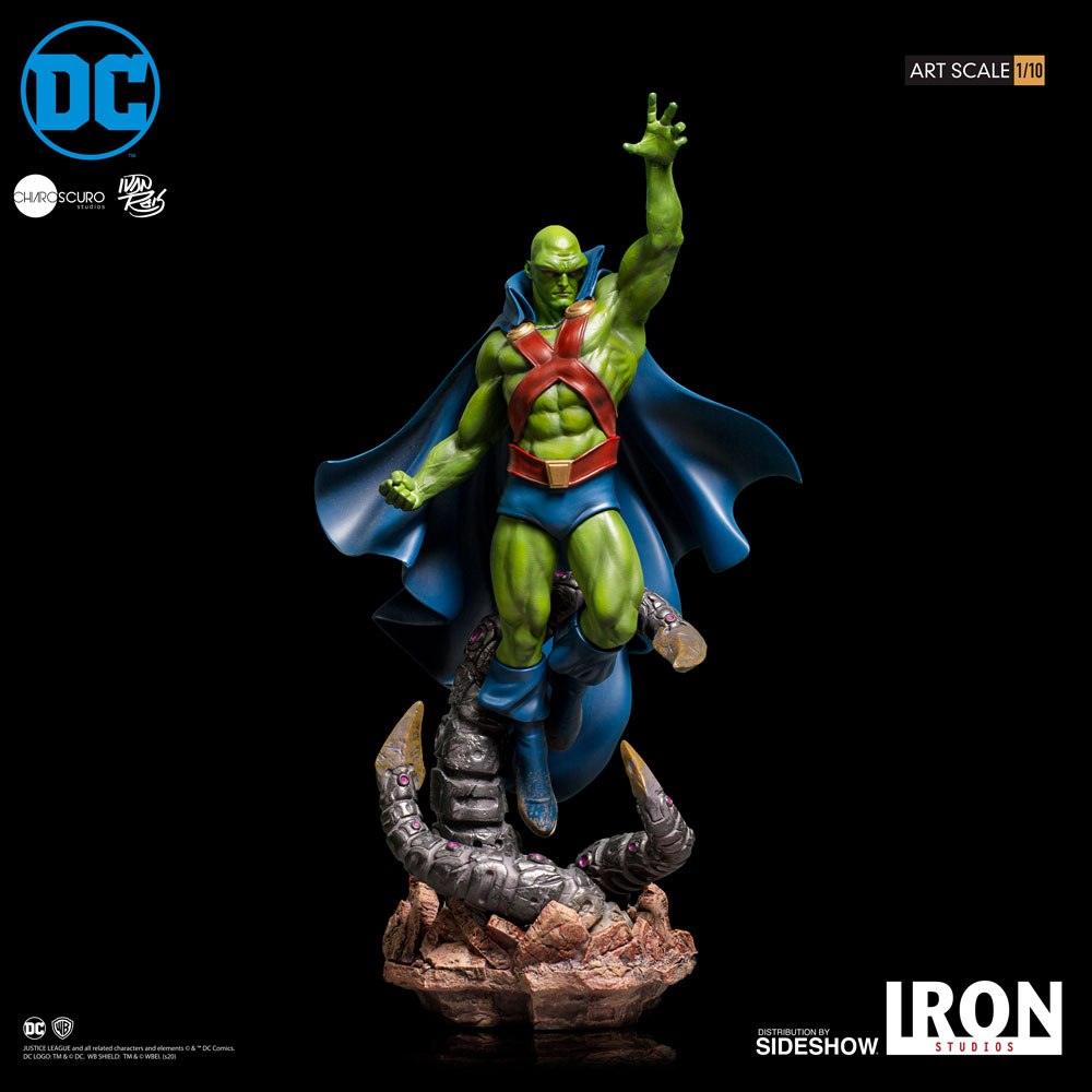 DC Comics Martian Manhunter 1:10 Scale Statue  (Prototype Shown) View 9