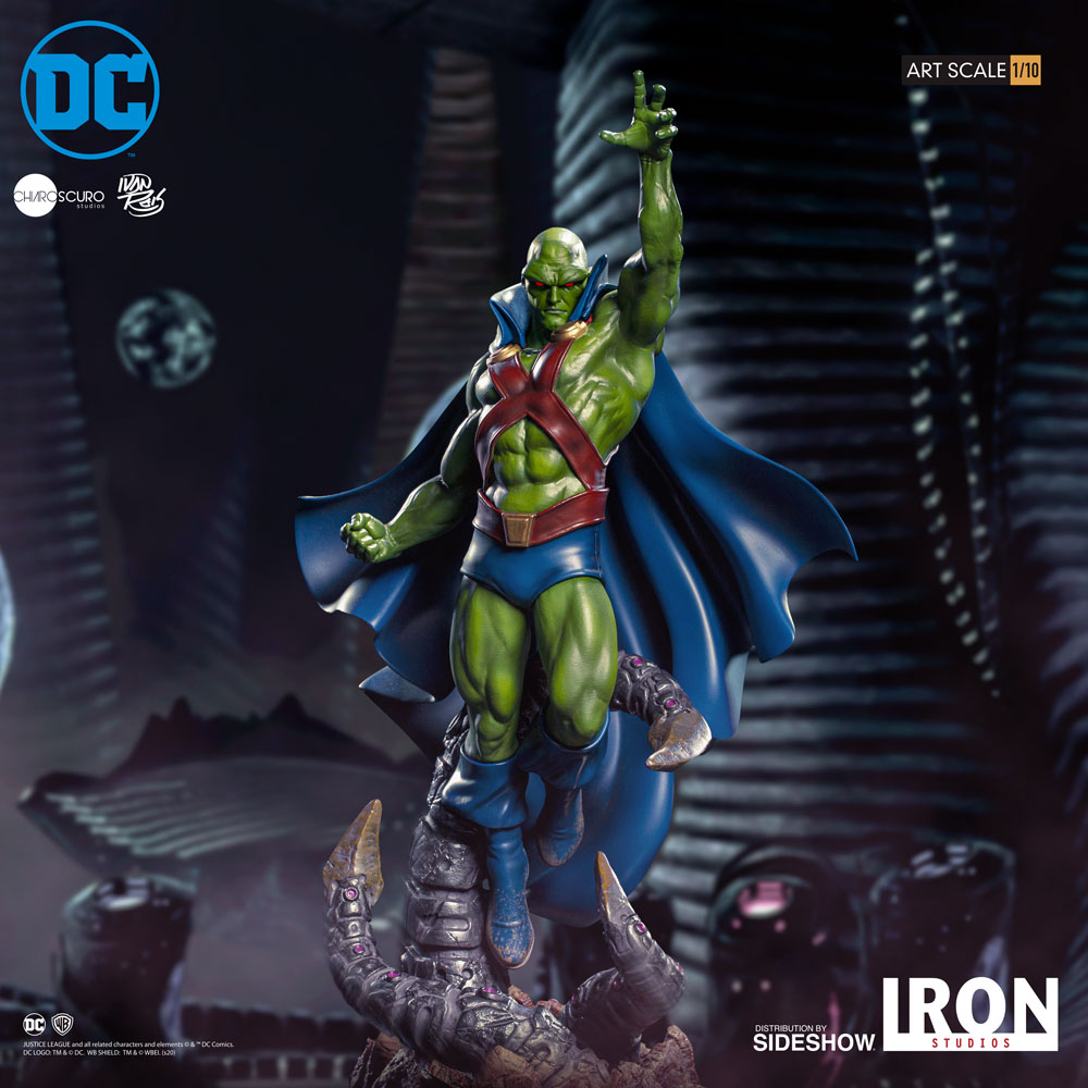 DC Comics Martian Manhunter 1:10 Scale Statue  (Prototype Shown) View 10