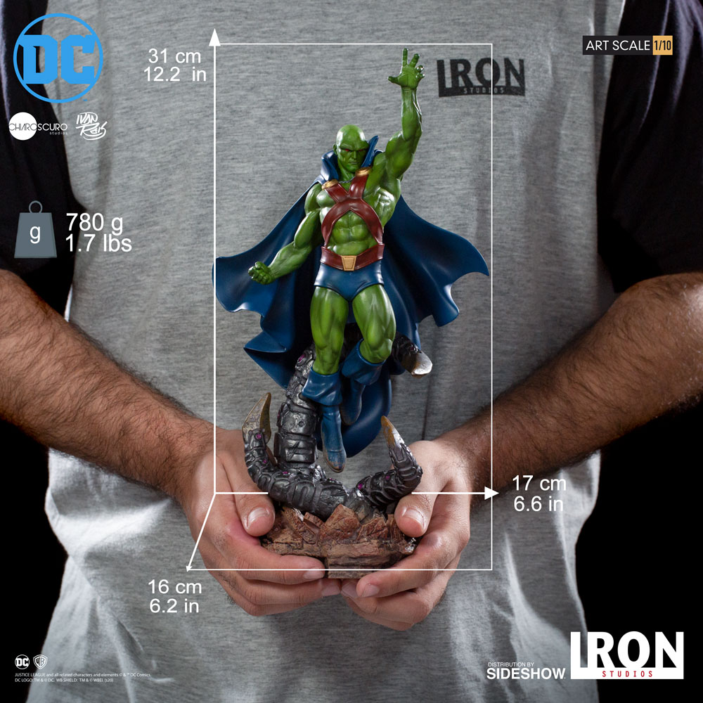 DC Comics Martian Manhunter 1:10 Scale Statue  (Prototype Shown) View 13