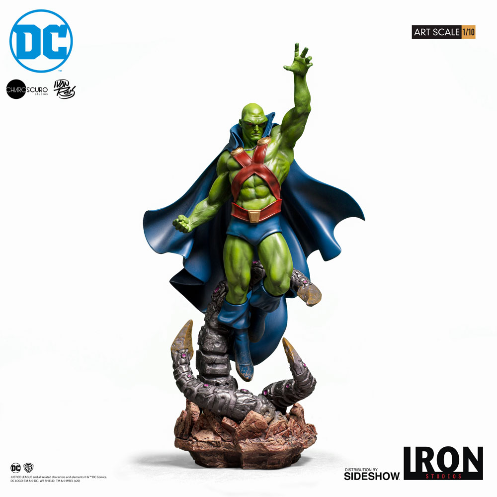 Martian Manhunter Statue by Ivan Reis from Iron Studios | Sideshow