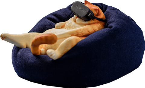 Lazy Family Orange Cat Figurine  (Prototype Shown) View 4