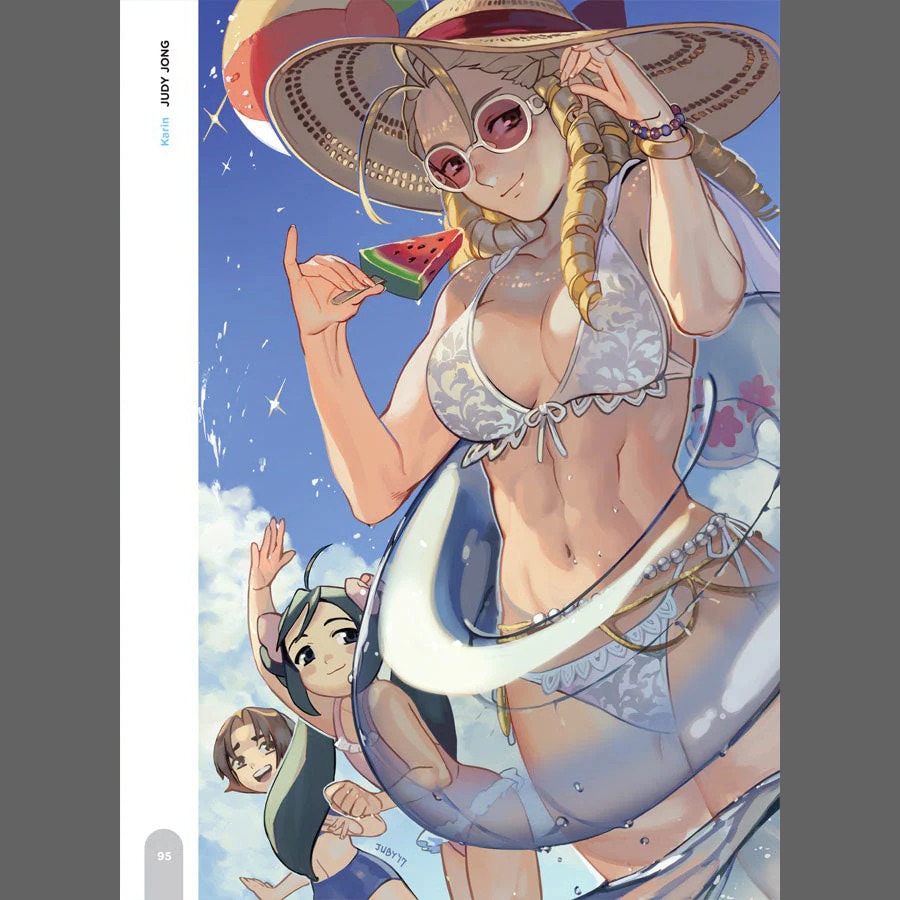 Street Fighter Street Fighter Swimsuit Special Collection Volume 1 Book  (Prototype Shown) View 3
