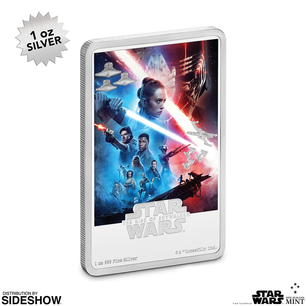 Star Wars: The Rise of Skywalker Silver Coin- Prototype Shown