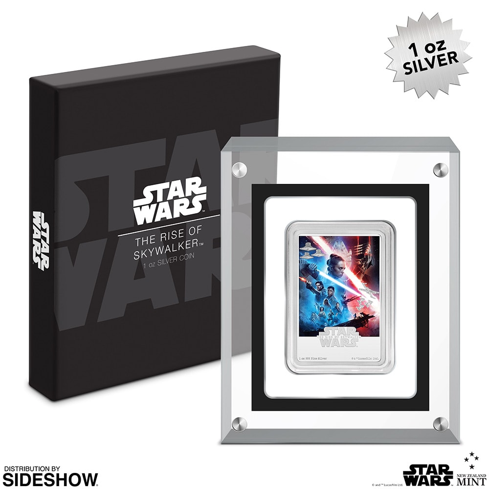 Star Wars: The Rise of Skywalker Silver Coin- Prototype Shown
