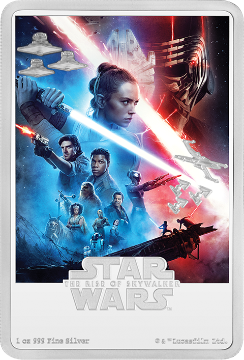 Star Wars: The Rise of Skywalker Silver Coin