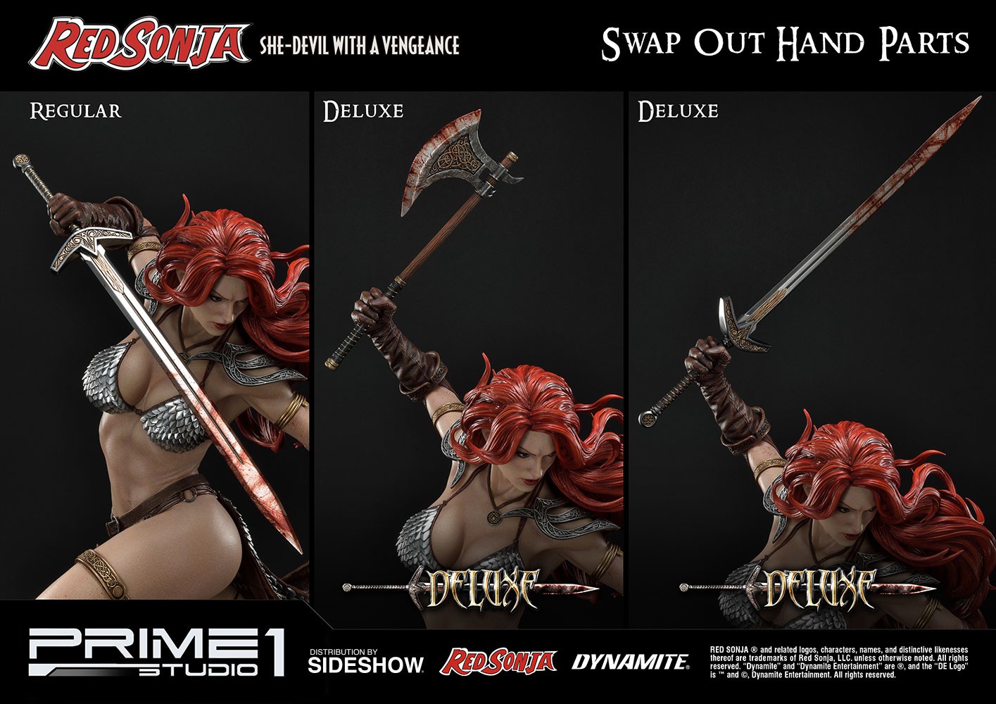 Sideshow Red Sonja She Devil with a Sword Exclusive Ver. Premium Format Statue