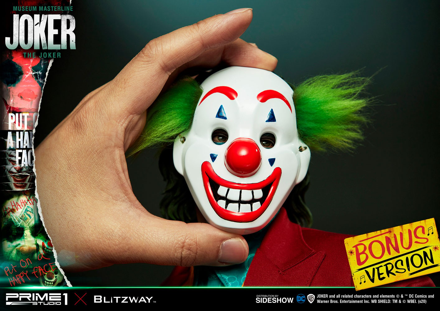 The Joker (Bonus Clown Mask Version) Exclusive Edition - Prototype Shown