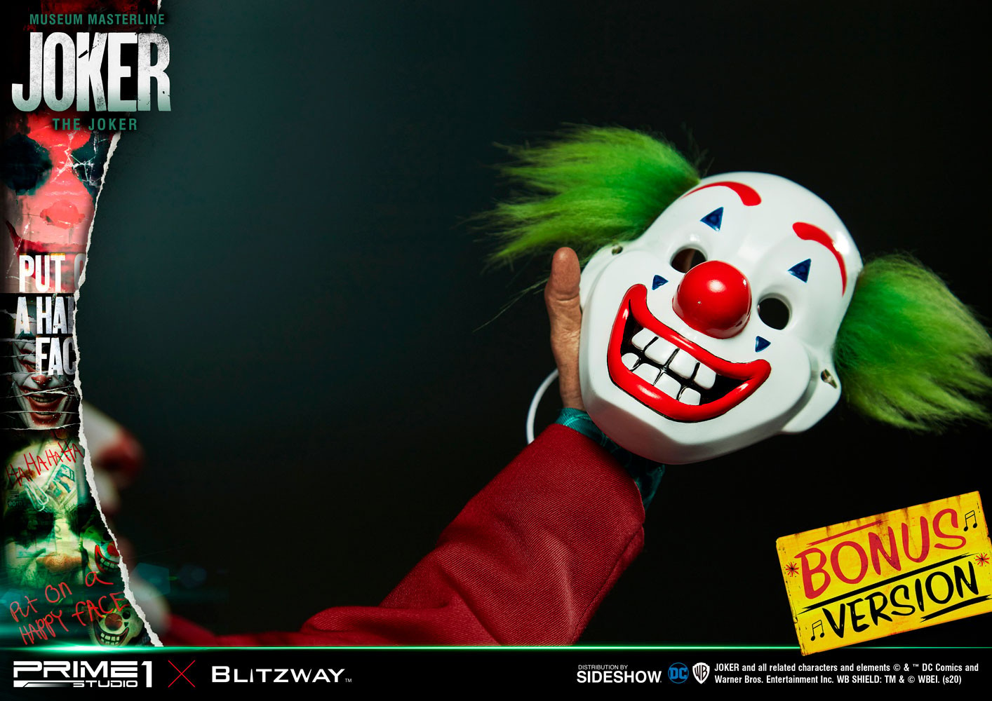 The Joker (Bonus Clown Mask Version) Exclusive Edition - Prototype Shown