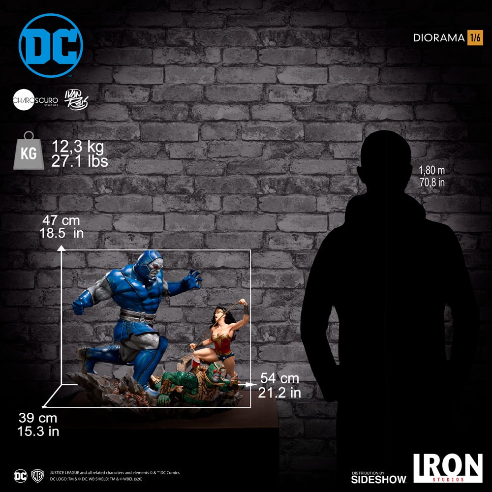 Wonder Woman Vs Darkseid (Prototype Shown) View 15
