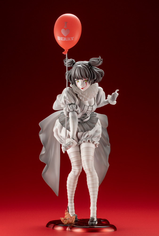 It Pennywise (Monochrome Ver.) Bishoujo Statues  (Prototype Shown) View 1