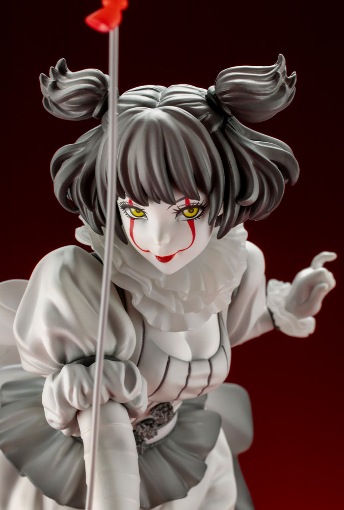 It Pennywise (Monochrome Ver.) Bishoujo Statues  (Prototype Shown) View 3