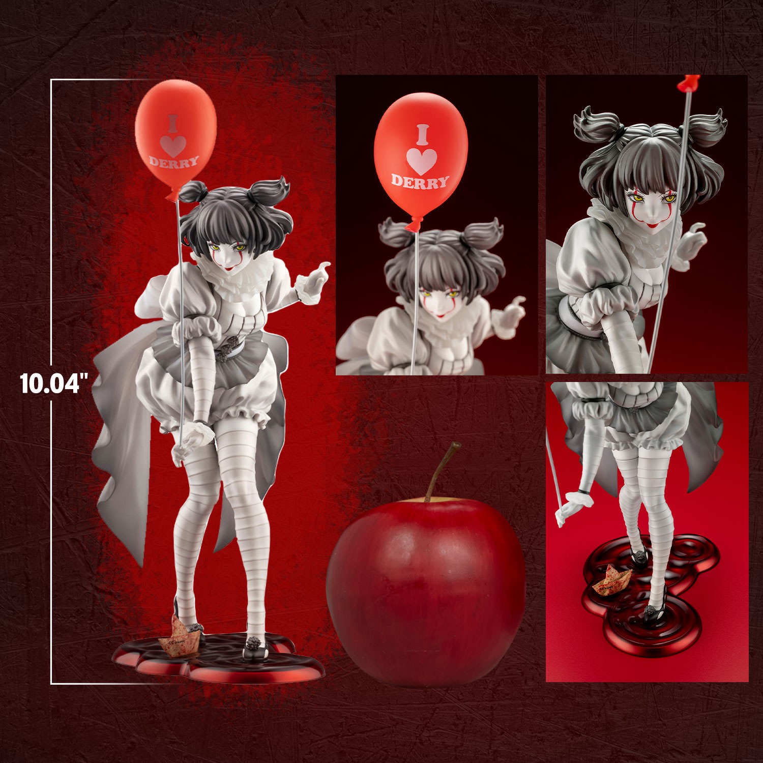 It Pennywise (Monochrome Ver.) Bishoujo Statues  (Prototype Shown) View 2