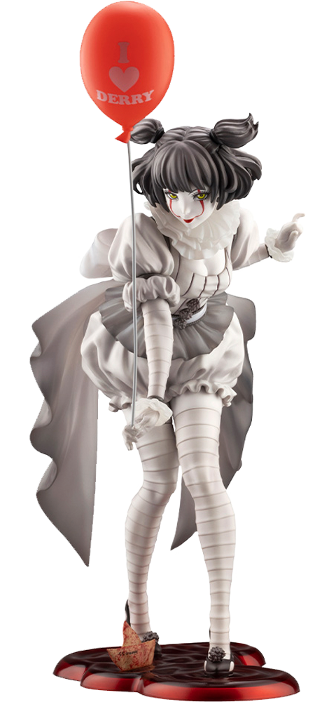 It Pennywise (Monochrome Ver.) Bishoujo Statues  (Prototype Shown) View 17