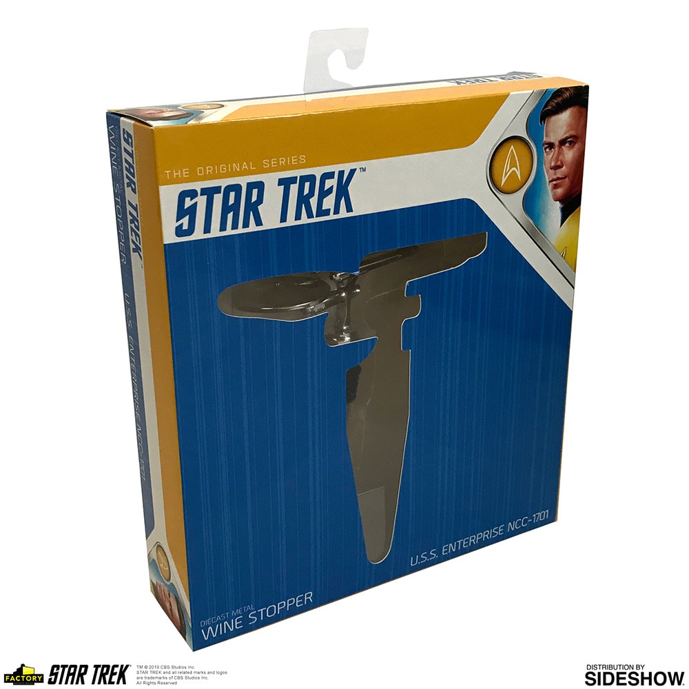 USS Enterprise (The Original Series) Bottle Stopper (Prototype Shown) View 5