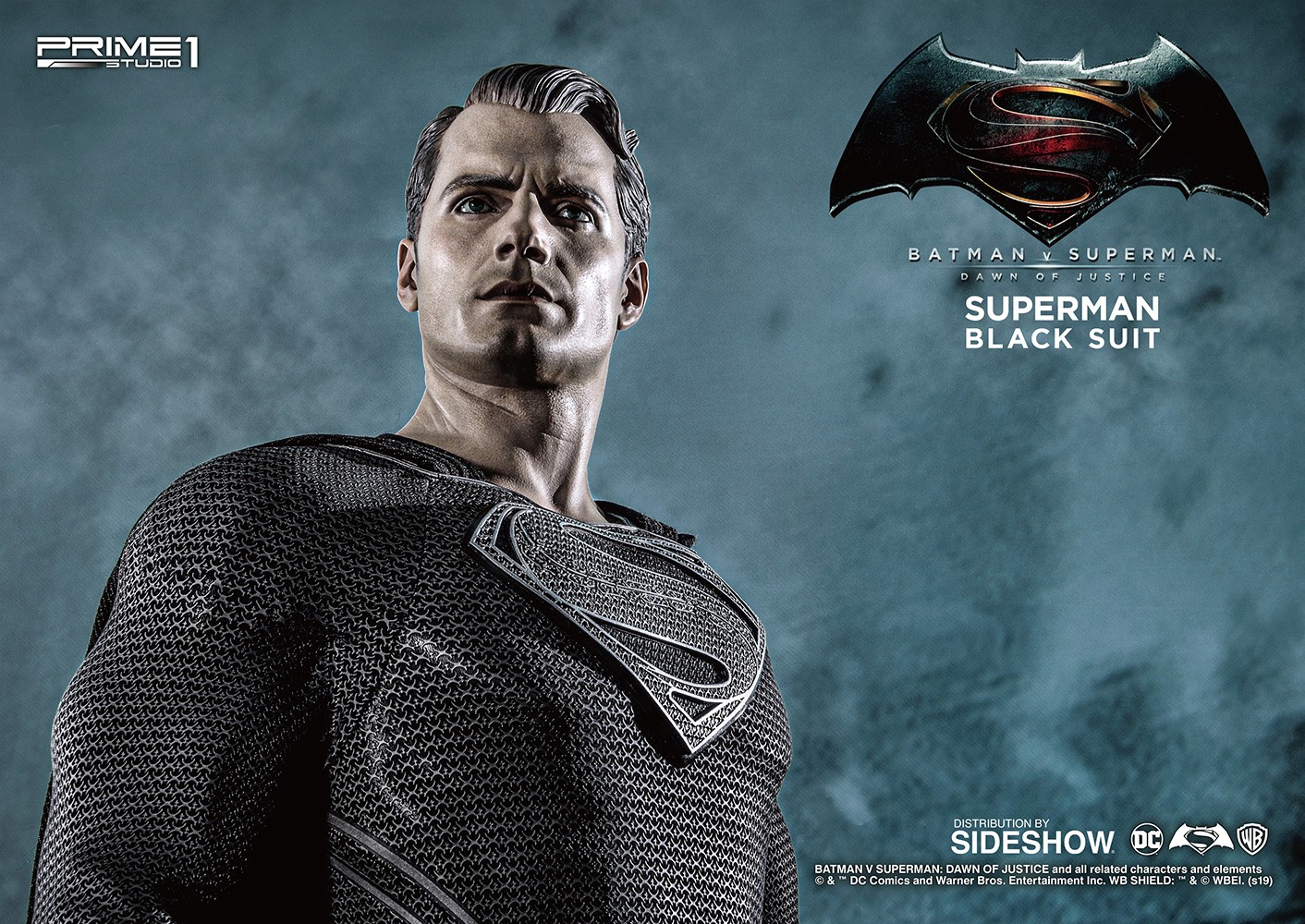 Superman (Black Suit Version)- Prototype Shown