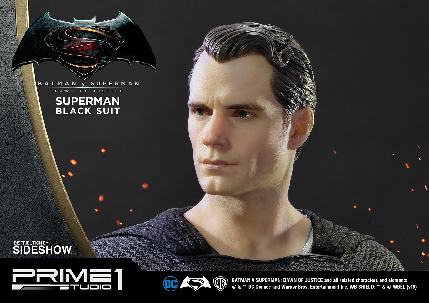 Superman (Black Suit Version)- Prototype Shown