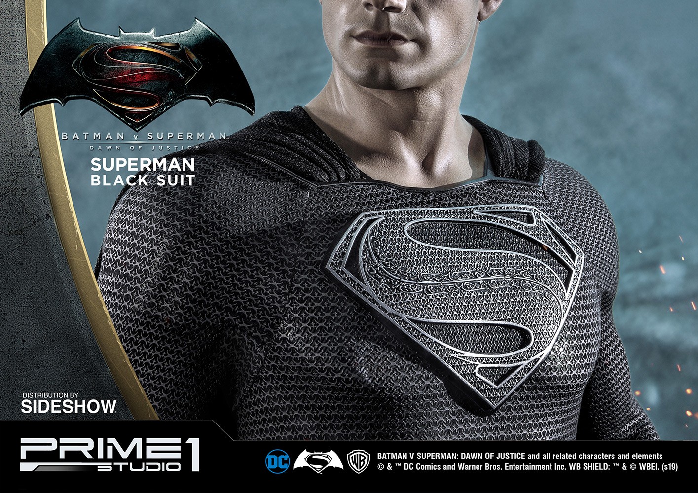 Superman (Black Suit Version)- Prototype Shown