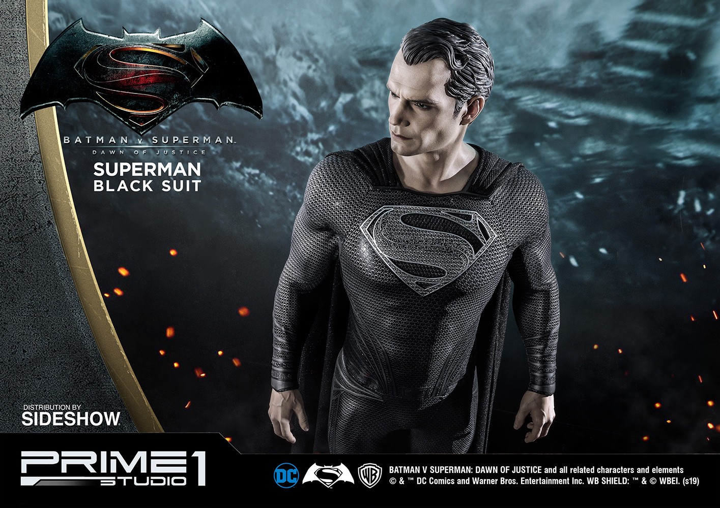 Superman (Black Suit Version)- Prototype Shown