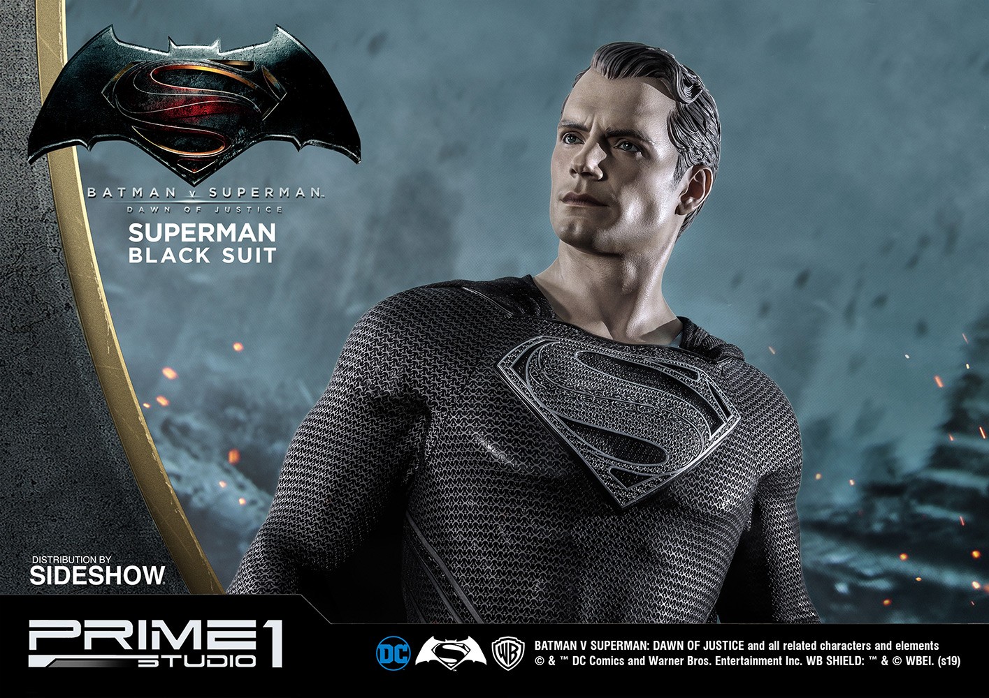 Superman (Black Suit Version)- Prototype Shown