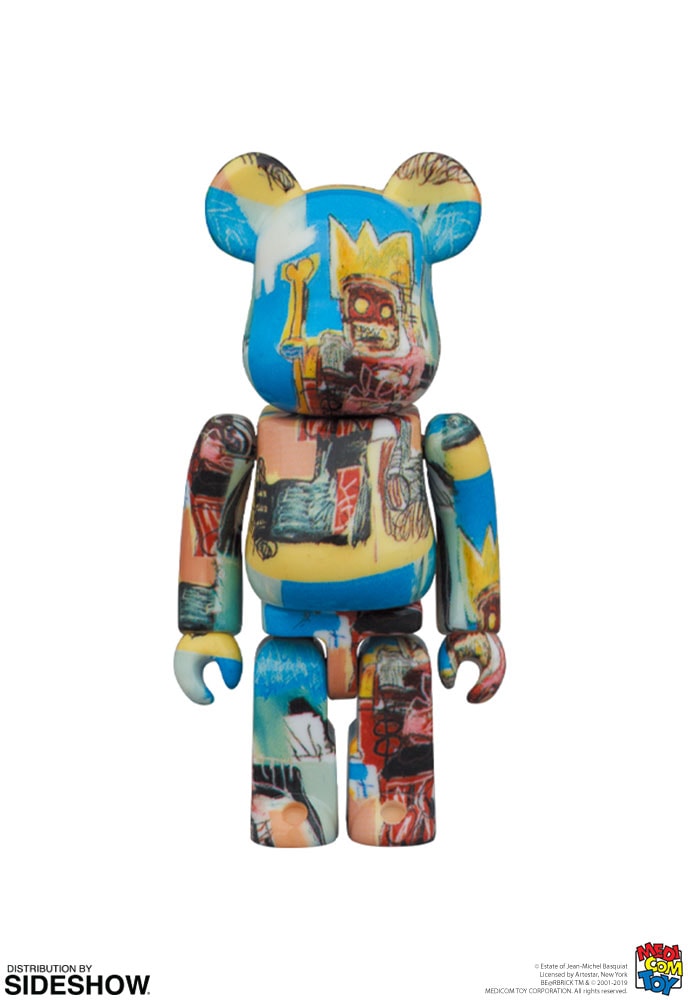 Be@rbrick Jean-Michel Basquiat #6 100% and 400% Collectible Set by 