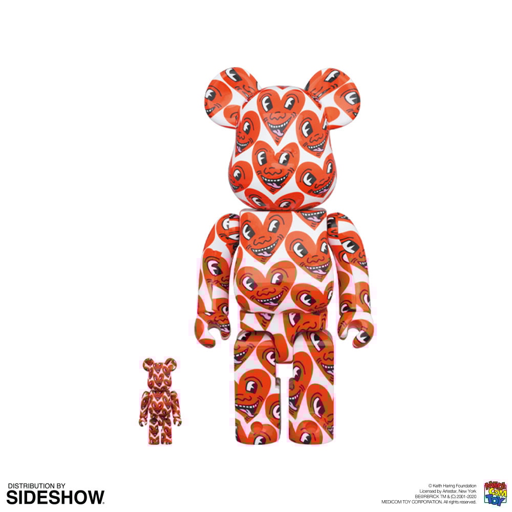Be@rbrick Keith Haring #6 100% & 400%- Prototype Shown