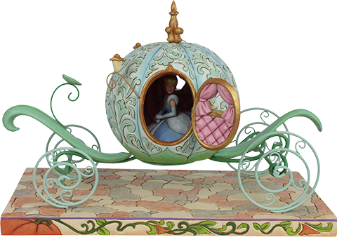 超人気 by Figurine Cinderella with Coach Pumpkin Enesco Sideshow | その他