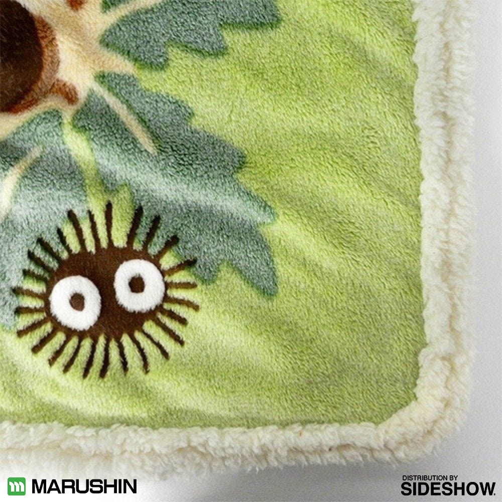 Totoro in the Sunny Forest Plush Blanket- Prototype Shown