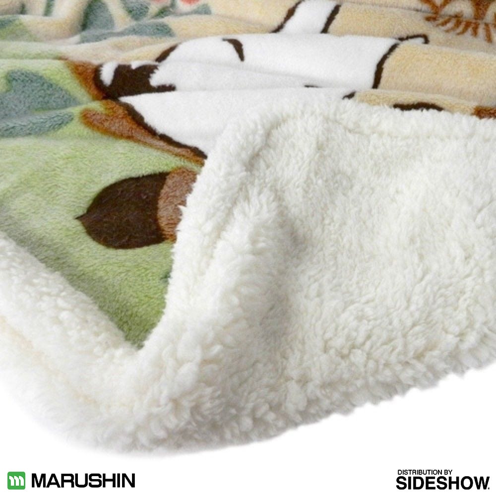 Totoro in the Sunny Forest Plush Blanket- Prototype Shown